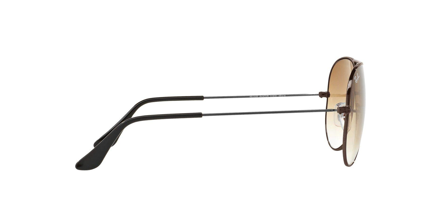 Ray-Ban Men Gradient Brown Lens Pilot Sunglasses - 0RB3025I014/5158