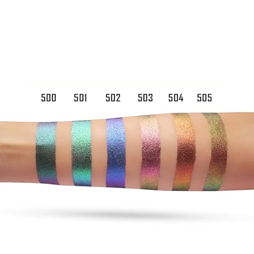 Charmacy Milano Insane Shifters Eyeshadow (Shade 504) - 1.8 g, Multi-Chrome, Smooth Texture, Highly Pigmented, Metallic, Shimmer Effect, One Swipe Coverage, Glam Eyes