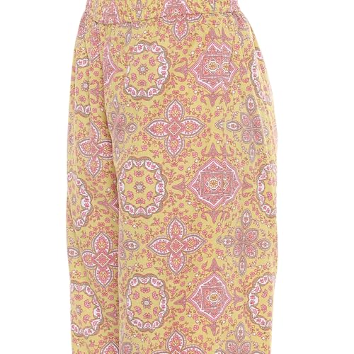BIBA Women Cotton Printed Kurta Sets (SKDMOZ10644SS25GRN_Green, XL