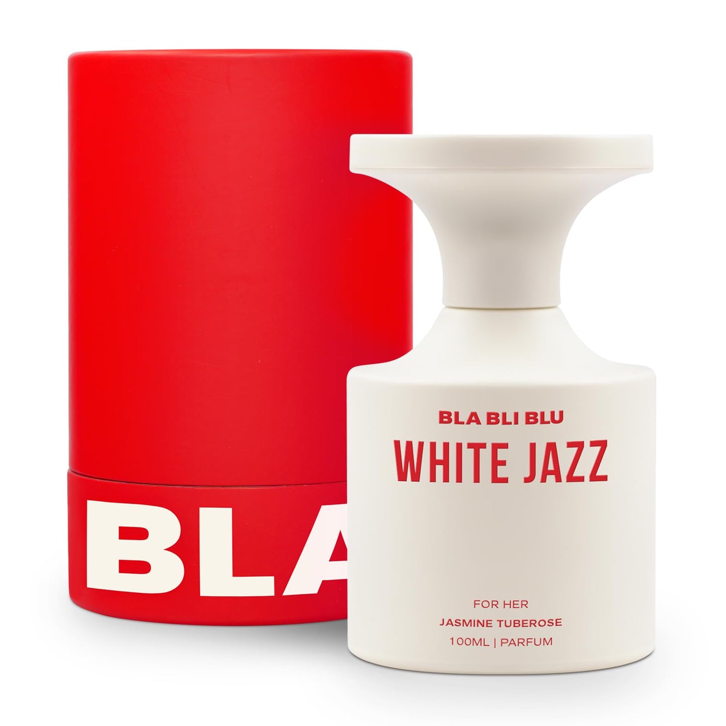 BLABLIBLU White Jazz Perfume for Women|100ml Long-Lasting Parfum Fragrances - A Notch above EDP, EDT & EDC|Perfume For Woman|Jasmine & Tuberose Notes|