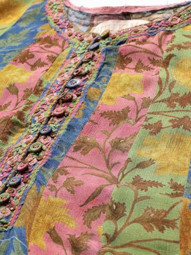 Multi Ruhaani Kurta with Churidar and Dupatta Multicolour