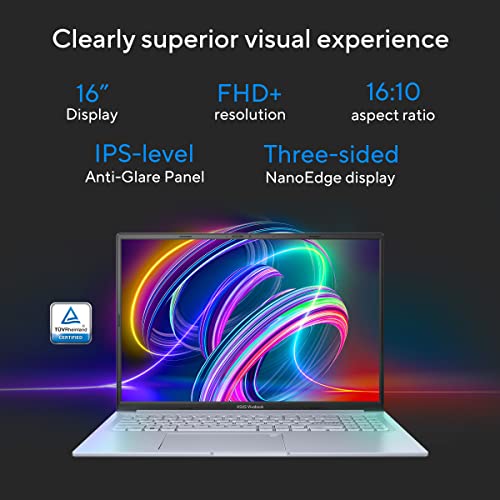 ASUS Vivobook 16X, 16" FHD+ (1920 x 1200), Intel Core i5-13420H, (16GB RAM/512GB SSD/RTX 3050/Windows 11/M365 Basic (1Year)*/Office Home 2024/Cool Silver/1.80 kg), K3605VC-RP413WS