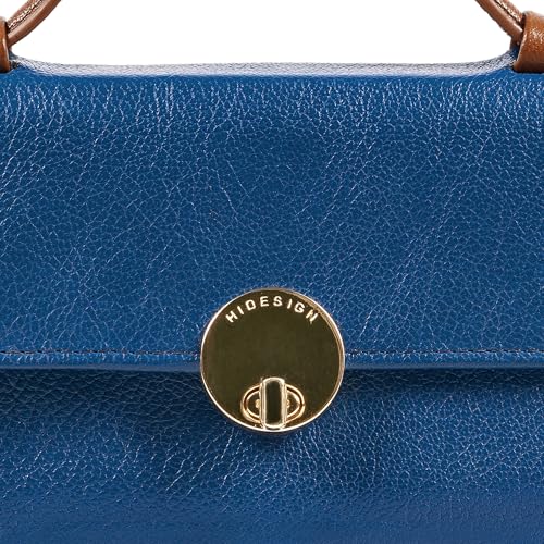 Hidesign Women's Genuine Leather Tri Fold Wallet