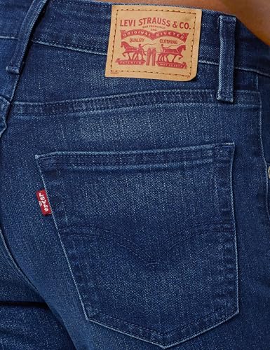 Levi's Women's Mid Rise 711 Skinny Fit Jeans Blue