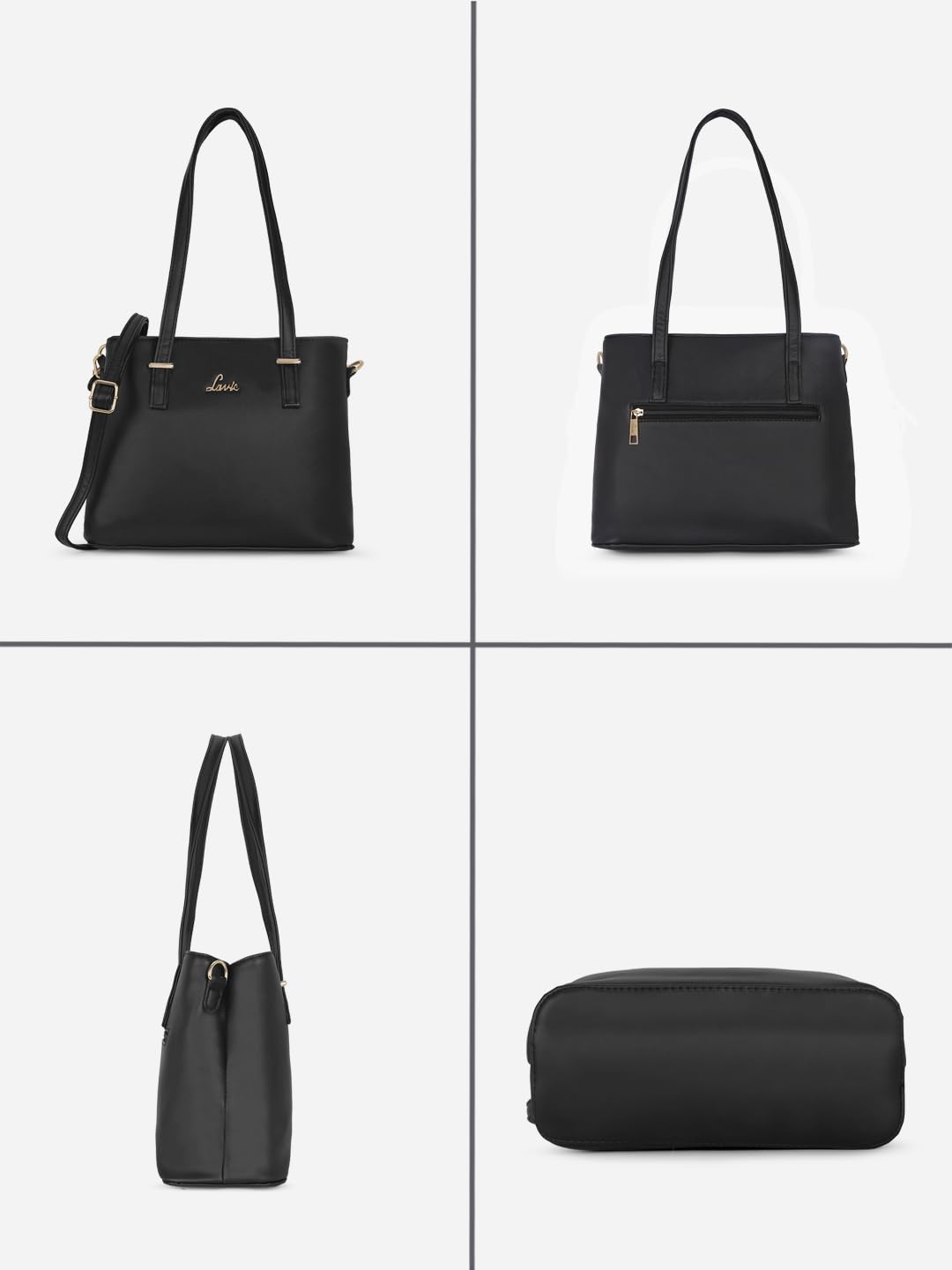 Lavie Women's Odiase Med Sat 2c - Handbag (Black)