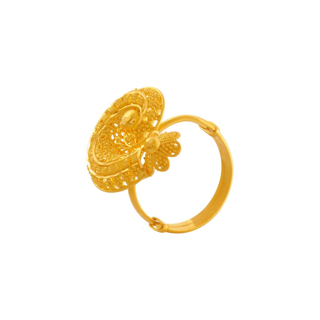 P.C. Chandra Jewellers 22k (916) Yellow Gold Ring for Women