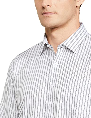 Van Heusen Men's Slim Fit Shirt (VHSFRSLBH85213_White 42)