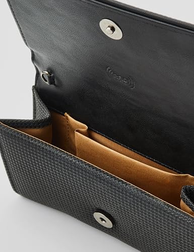 Caprese womens DELMI C Medium BLACK Clutch