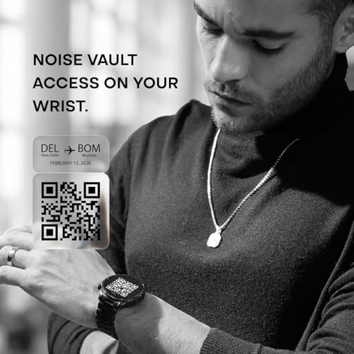 Noise Newly Launched Halo 3 Smart Watch with 1.43” AMOLED Display, 1000 NITS Brightness, Premium Metal Design, Powered by AI Pro, AI Transcription, Morning Briefs, 7-Day Battery (Vintage Blue)