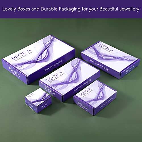 Peora Silver Plated Peal Leaf Nature Inspired Necklace Earring Set for Women & Girls