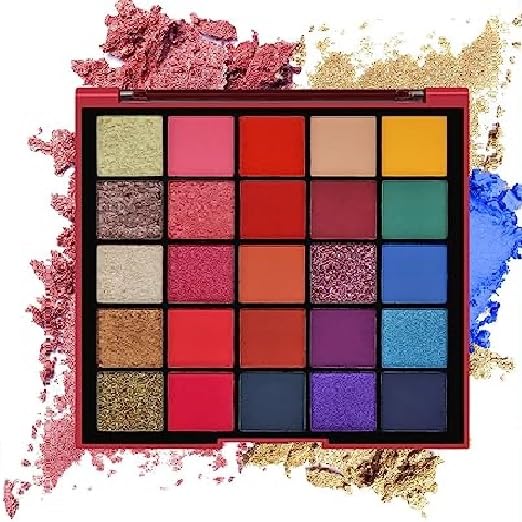 MATT LOOK 25 Colors Blink Eyeshadow Palette|Highly Pigmented|Blendable| |Matte & Shimmery Palette|Long Lasting|Creative & Fashion Eye Make-Up- Mutlicolor-01(26 gm)