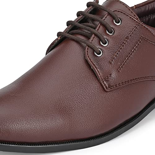 Centrino Brown Men's Formal Shoe (8683-2), 9 UK