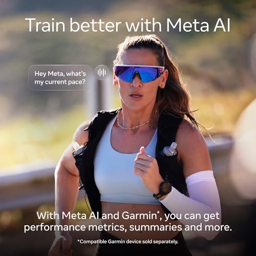 Oakley | Meta Vanguard with Meta AI, Audio, Photo, Video Compatibility - Black, Prizm™ 24K