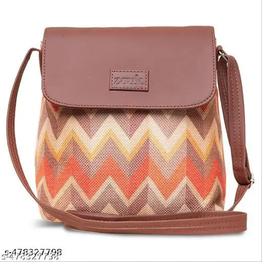 Zouk Tidal Wave Flap Sling Bag