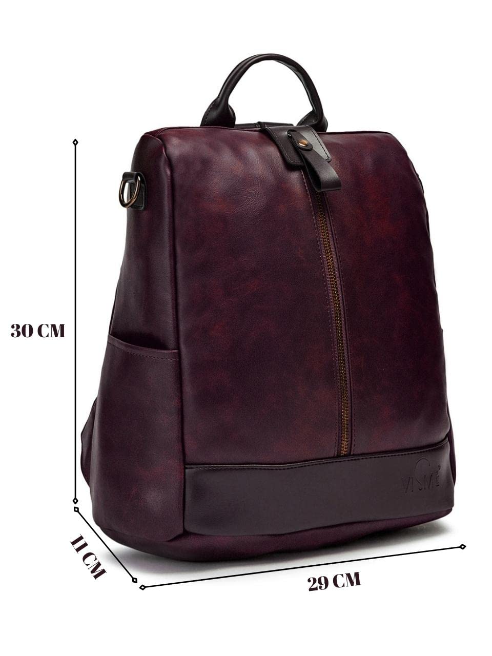 VISMIINTREND Backpack Bags for Women/Girls Stylish| Shoulder Sling Handbag Purse| Office | Travel | College | Daily-Use | Convertible |13 Inch Laptop Backpacks | Corporate Gifts|Rakhi Gift for Sister