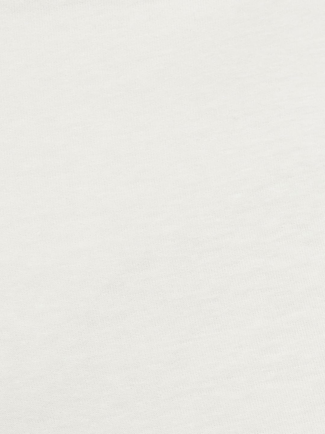 Max Women Solid Calf Length Leggings, Off White, XL