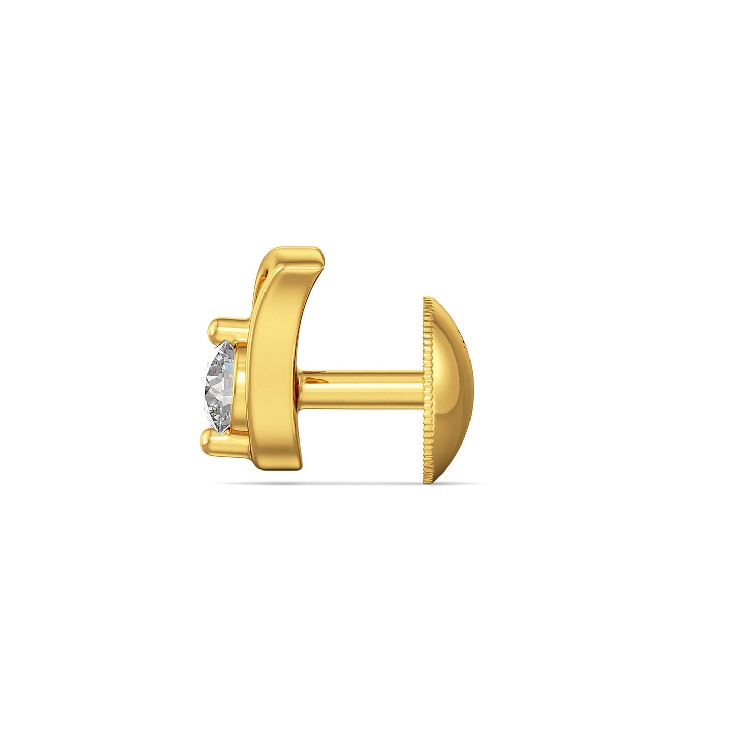 Joyalukkas 22K Gold Stud Earrings for Women, Yellow, Gold