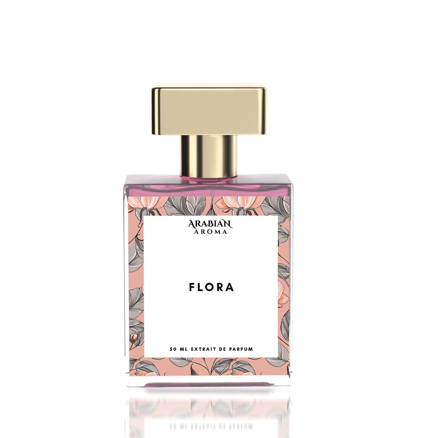 Arabian Aroma Flora Perfume for Women – Elegant & Long-Lasting Floral Extrait De Parfum – Youthful yet sophisticated Daytime Luxury Scent for Office, Brunch & Everyday Wear – 50ml