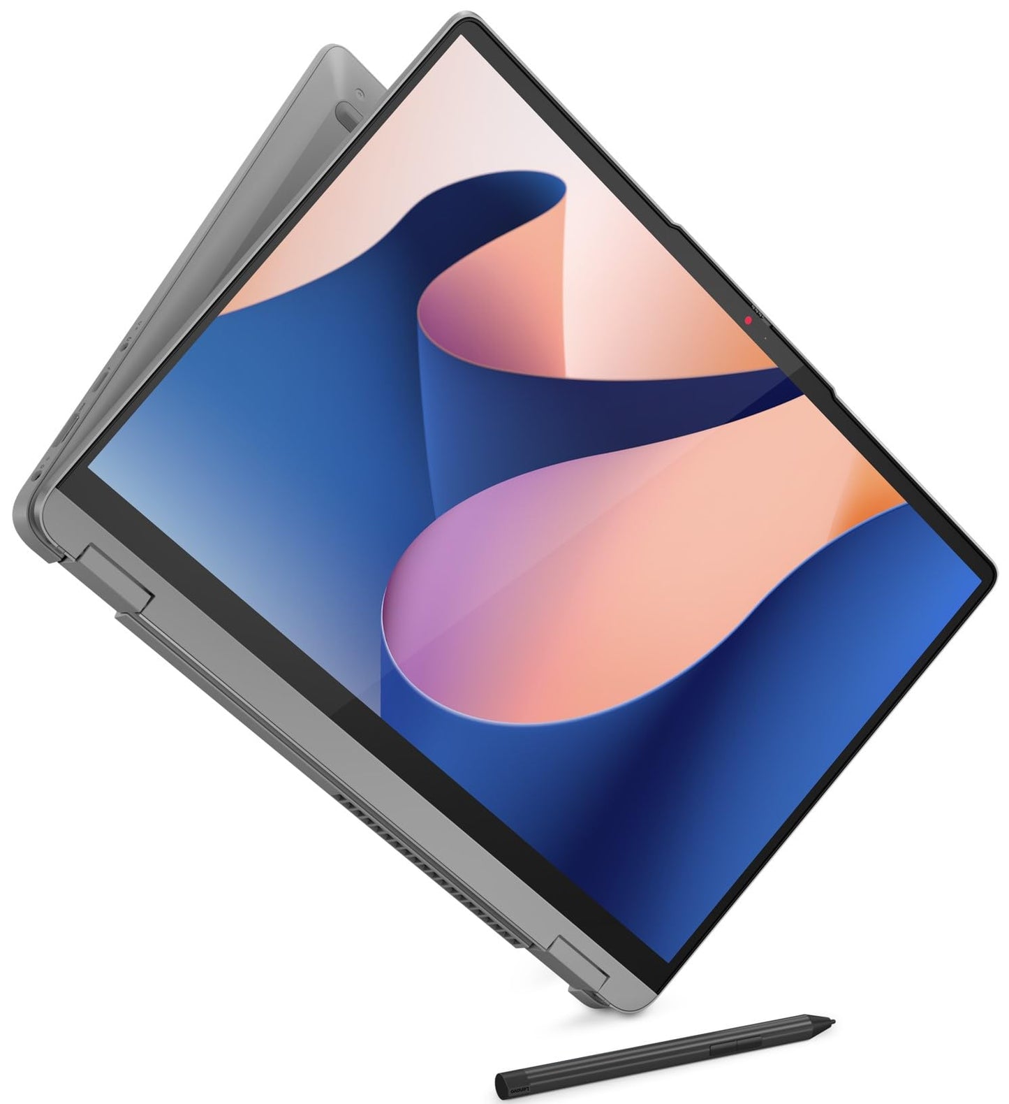 Lenovo IdeaPad Flex 5 AMD Ryzen 5 5625U (16GB RAM/512GB SSD/14 (35.5cm)/WUXGA IPS/Windows 11/Office Home 2024/Lenovo Digital Pen/1Yr ADP/Grey/1.5Kg), 82XX00G4IN Convertible Laptop