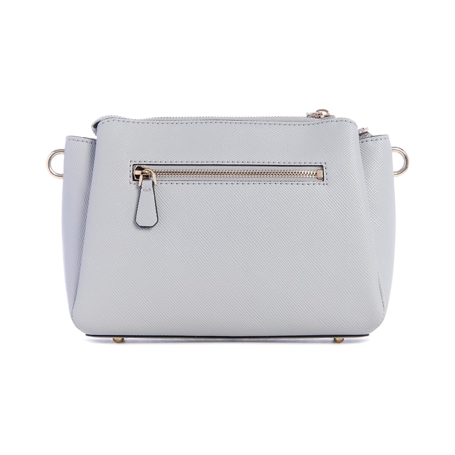 Guess Women's Lavender Grey Solid Crossbody Bag| Ladies Purse Handbags | Gift For Ladies