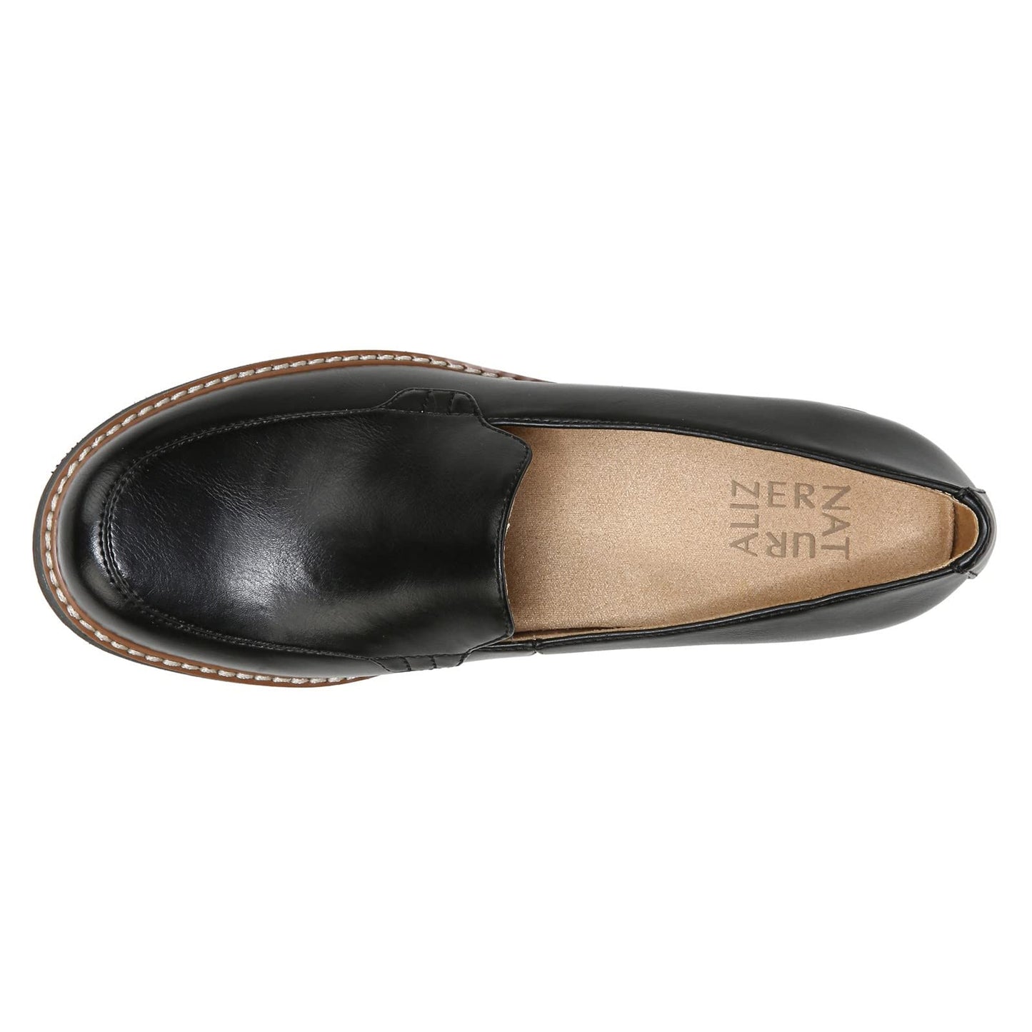 Naturalizer Women Cabaret Loafer, Black Synthetic, 9