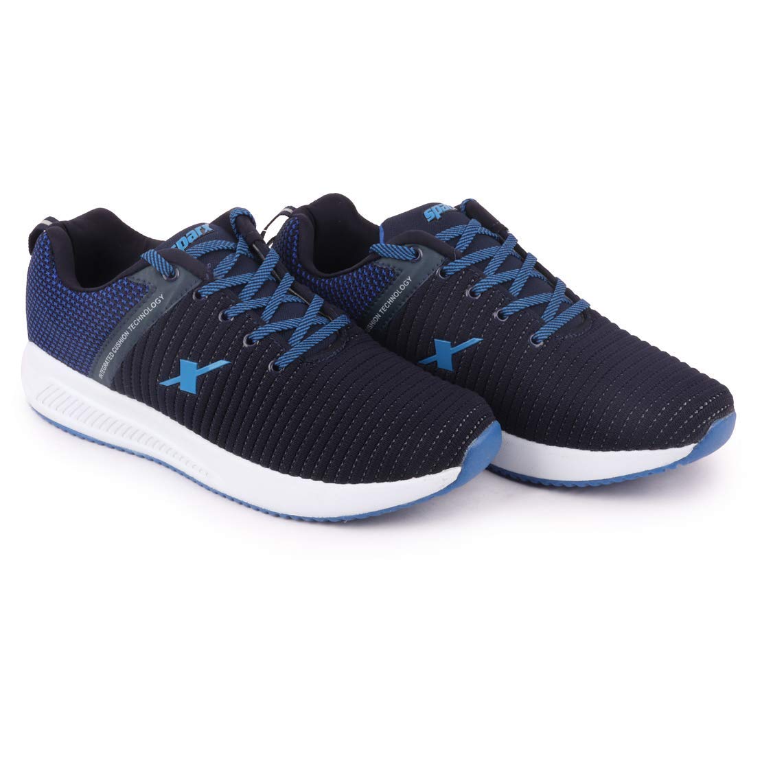 SPARX Trending & Stylish Men's Outdoor Sports/Walking/Running/gynmming Shoe SM-472 N.Blue R.Blue UK-7