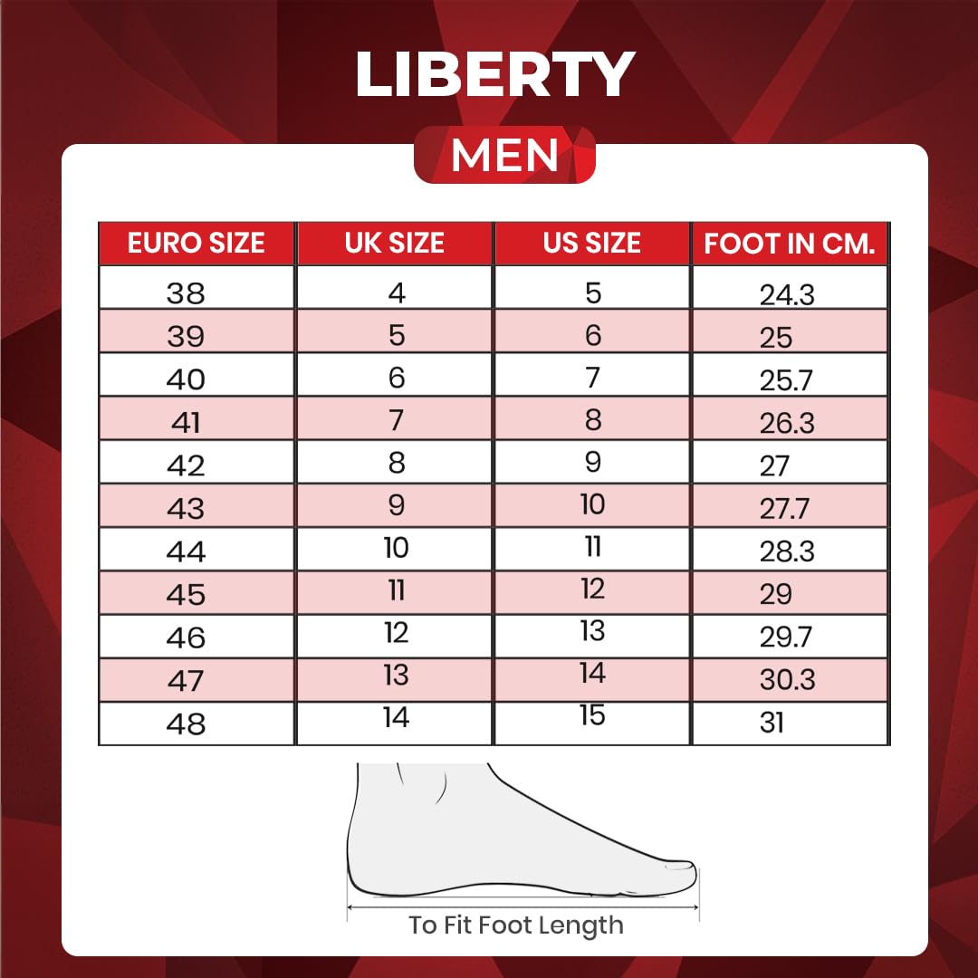 Liberty Fortune UVL-33 Lacing Derby Shoes For Men With PVC Sole | Comfortable & Lightweight | Cushioned Footbed | Durable, Stylish & Trendy Design | Padded Foam Insole | Formal Footwear (Black - 43EU)