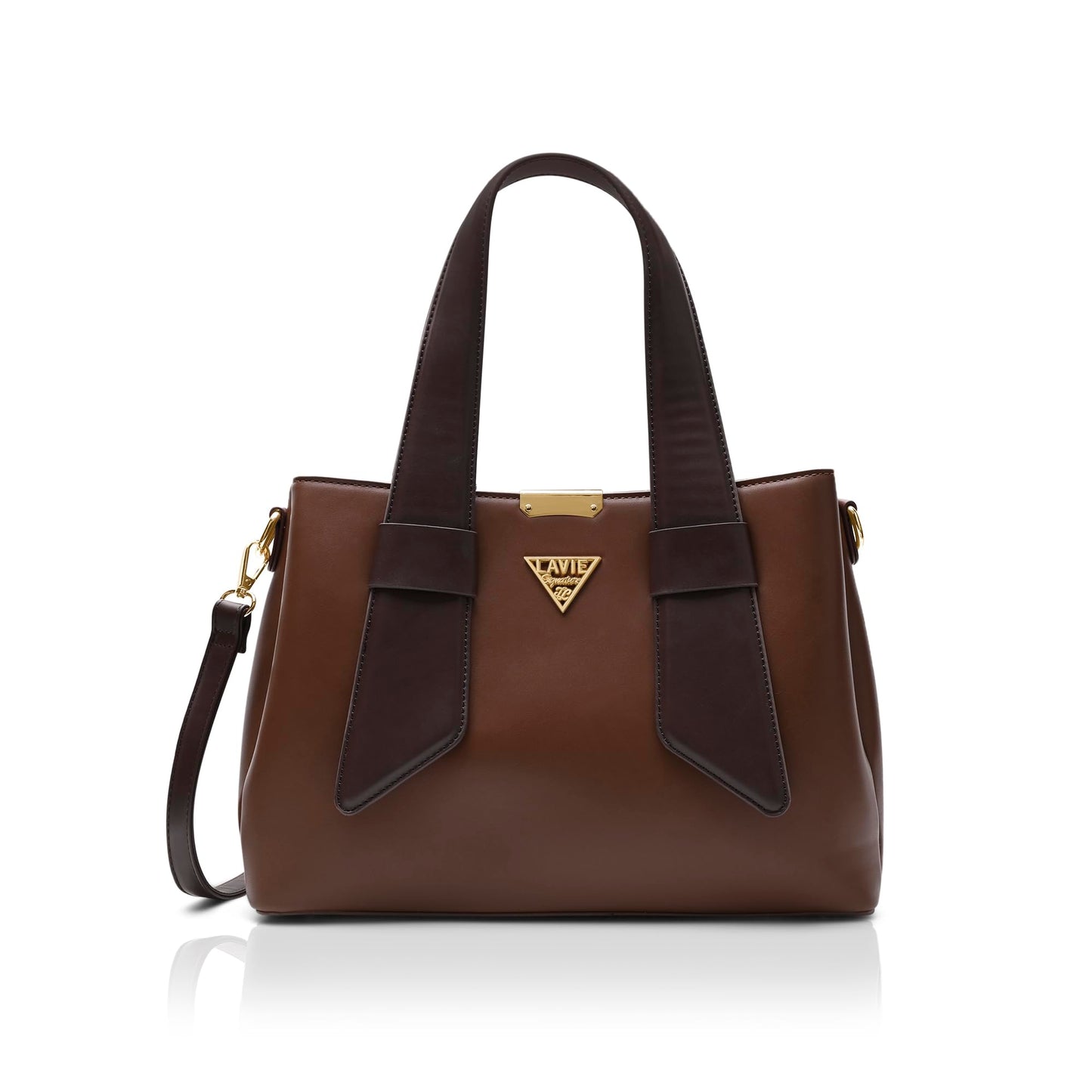 Lavie Signature Women's Nashville 3C Satchel Handbag for Women | Satchel Bag for Work | Ladies purse | Stylish Shoulder Bag | Gift For Women