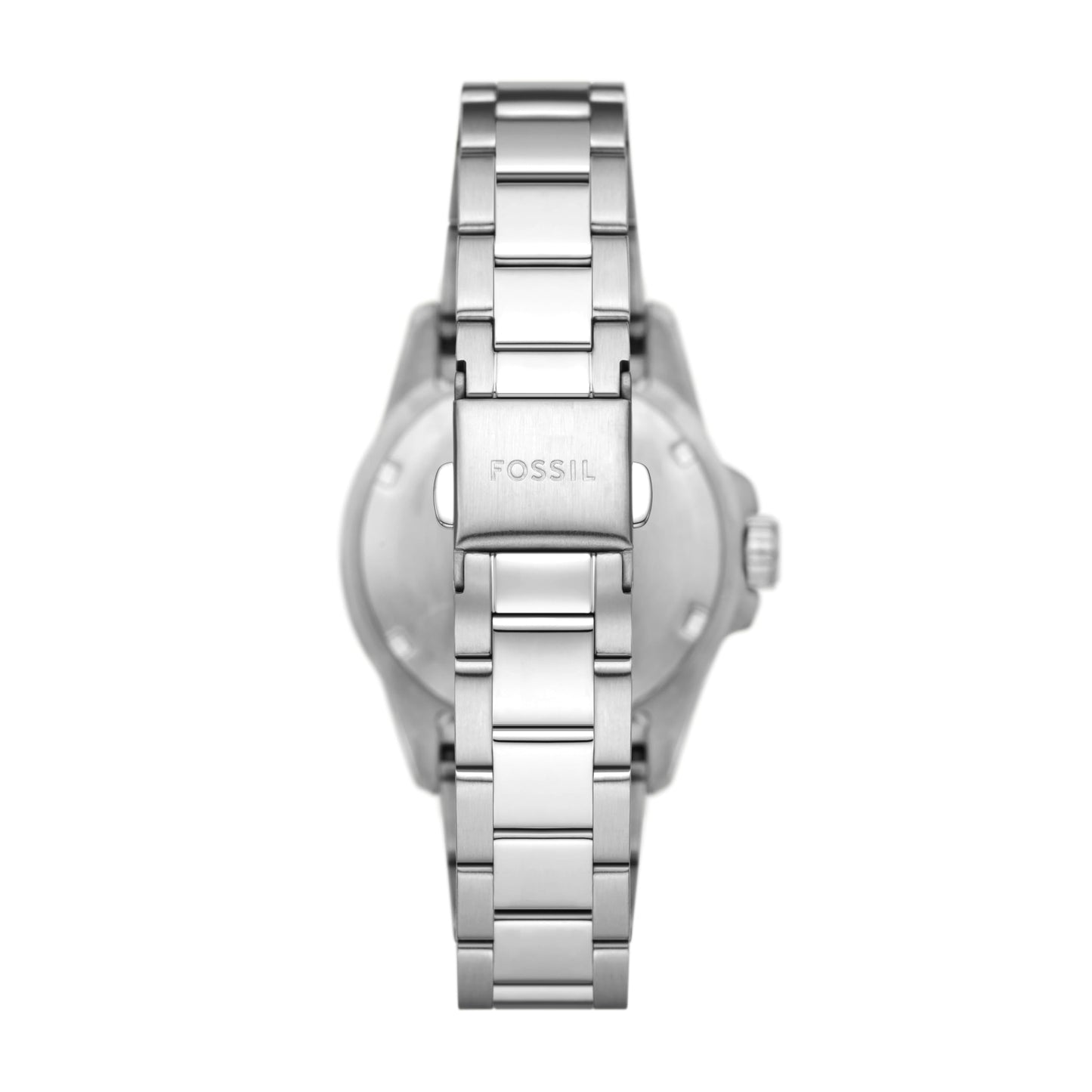Fossil Stainless Steel Analog Pink Dial Women's Watch-Es5351, Band Color-Silver