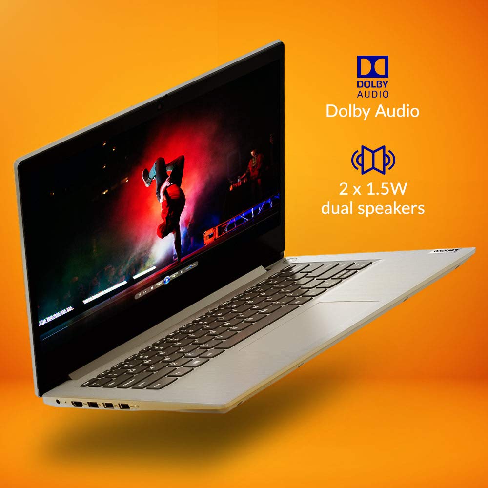 Lenovo IdeaPad Slim 3 Intel Core i3 11th Gen 14" (35.56cm) FHD Thin & Light Laptop (8GB/256GB SDD/Windows 11/Office 2021/2Yr Warranty/3months Game Pass/Platinum Grey/1.5Kg), 81X700CWIN