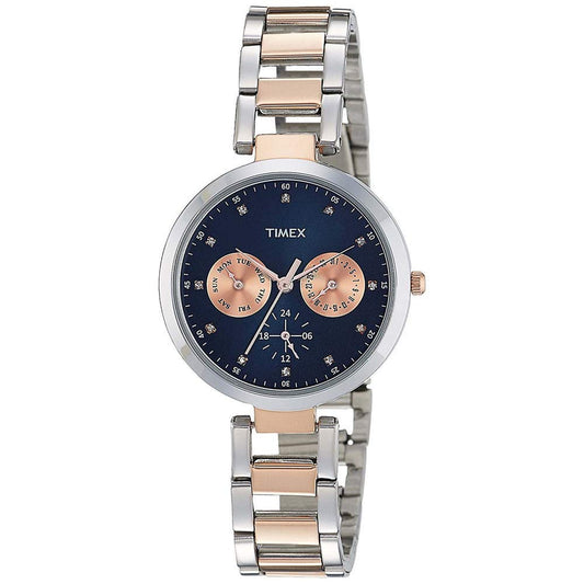 TIMEX Analog Blue Dial Women's Watch-TW000X210