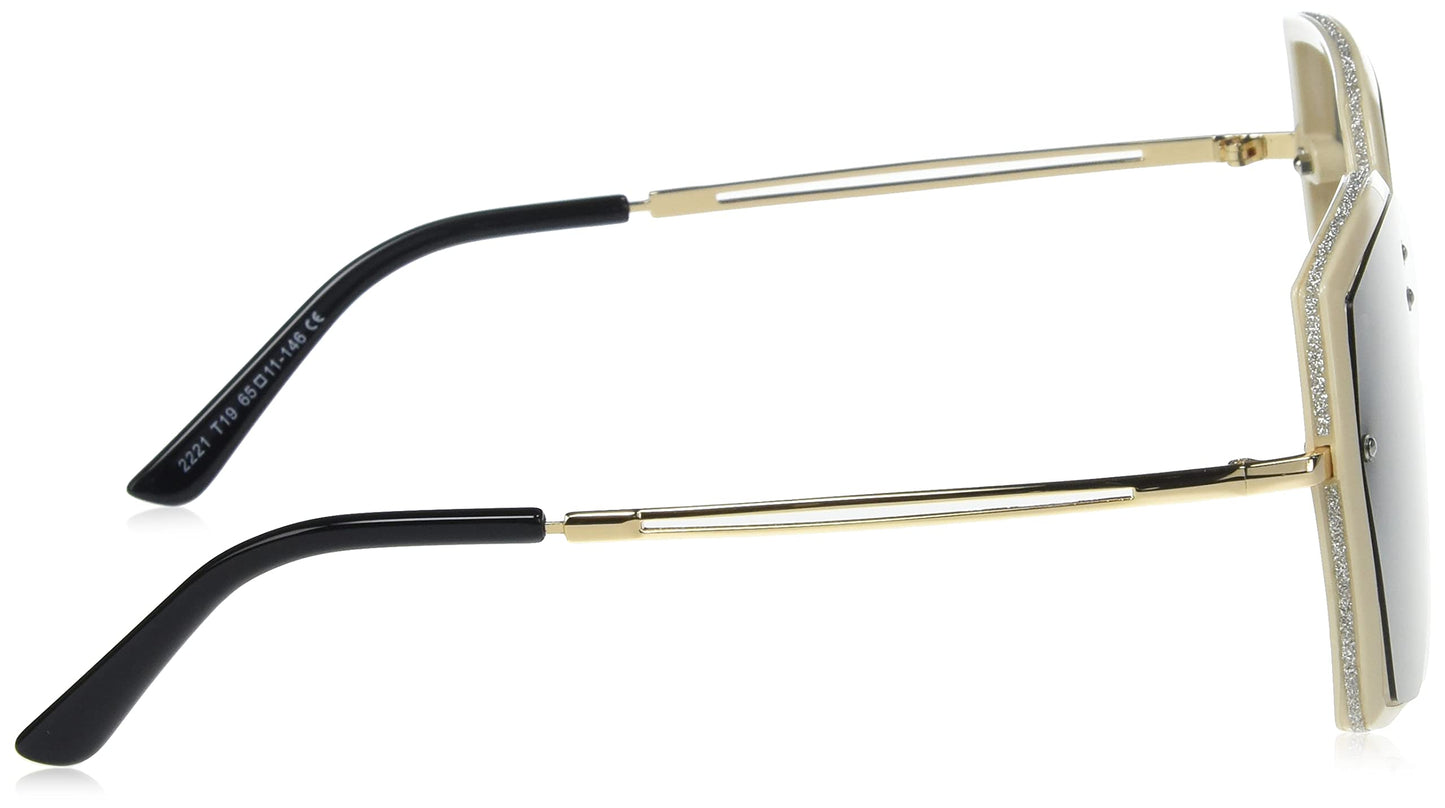 Carlton London-Women UV Protected Oversized Sunglasses 2222-C3