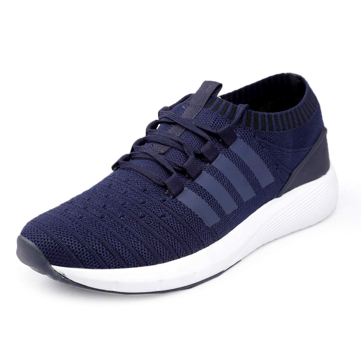 Bacca Bucci® Men's BOOSTIVA Running Shoes, Lightweight Socks Casual Sneakers Workout/Walking Sport Athletic Shoes for Training Jogging & Gyming- Blue, Size UK6