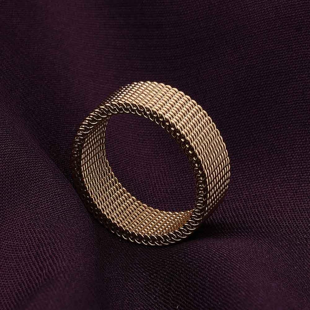 PALMONAS Gilded Chain Ring