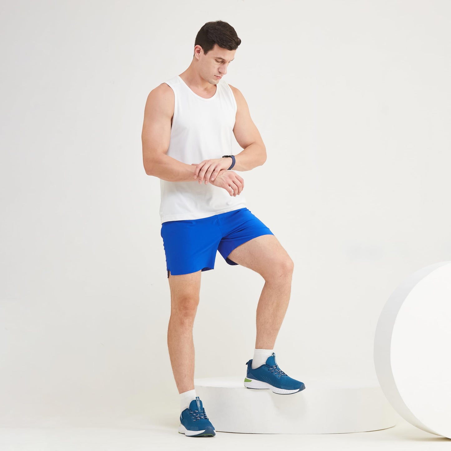 Campus Men's Simba PRO Turq.BLU/Pista Training/Gym - 8UK/India 5G-822