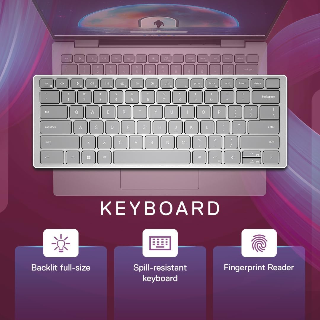 Dell Inspiron 5430 Laptop, Intel Core i5-1335U Processor/ 8GB/ 512GB SSD/ 14.0" (35.56cm) FHD+ Comfort View/Backlit KB/Windows 11+MSO'21/15 Month McAfee/Platinum Silver, Thunderbolt 4.0 Port,1.59kg