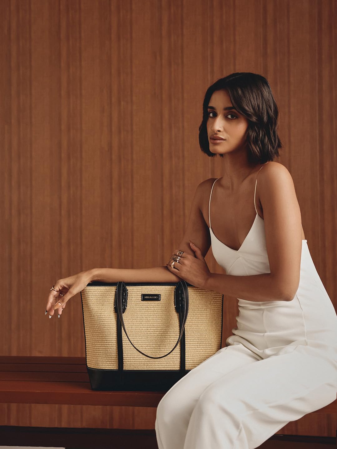 Miraggio Vienna Tote Bag (Black)