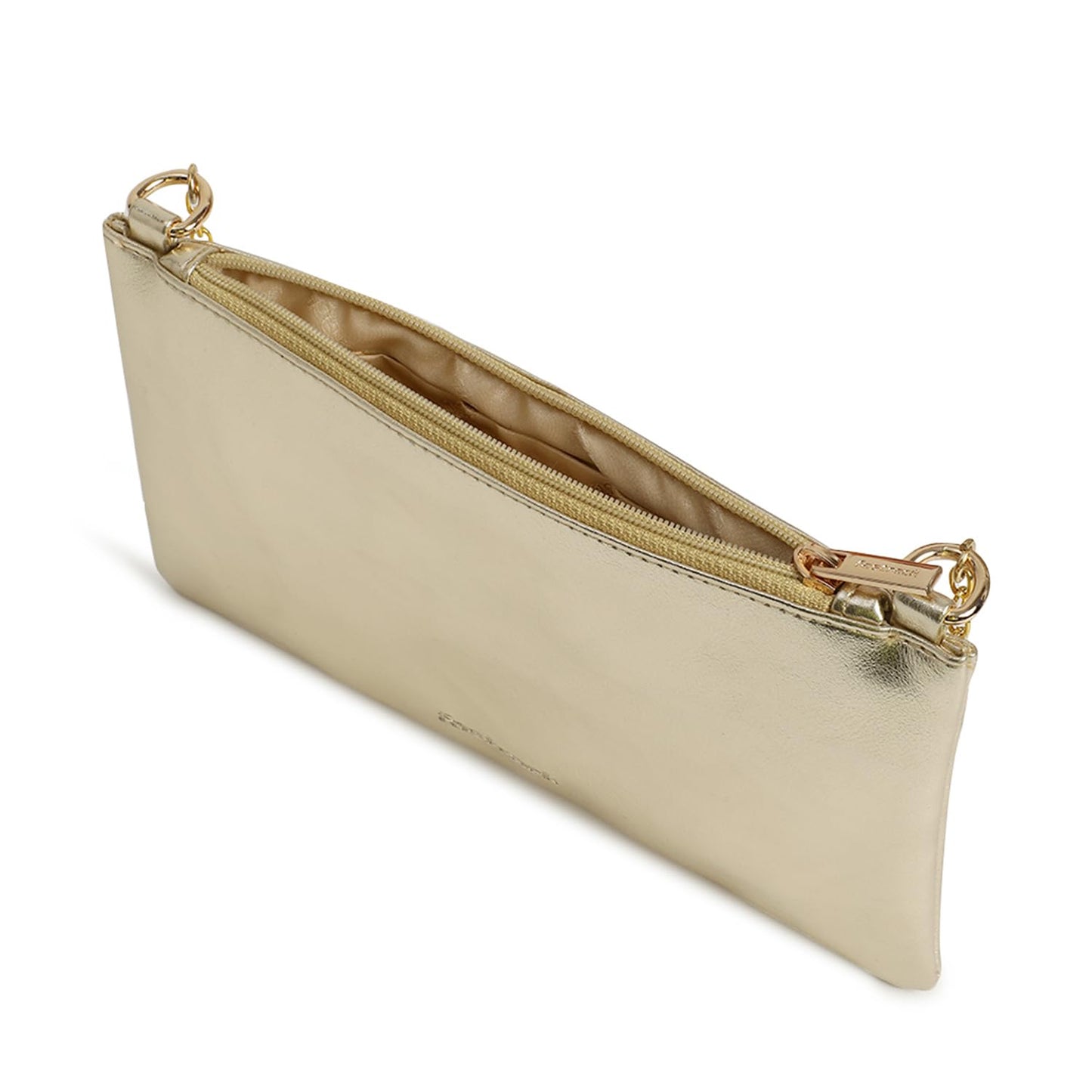 Fastrack Women and Girls Party Sling Bag and Purse Handbag, Gold