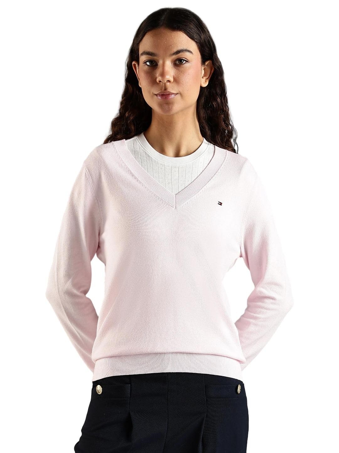 Tommy Hilfiger Women's Viscose Casual Pullover Sweater