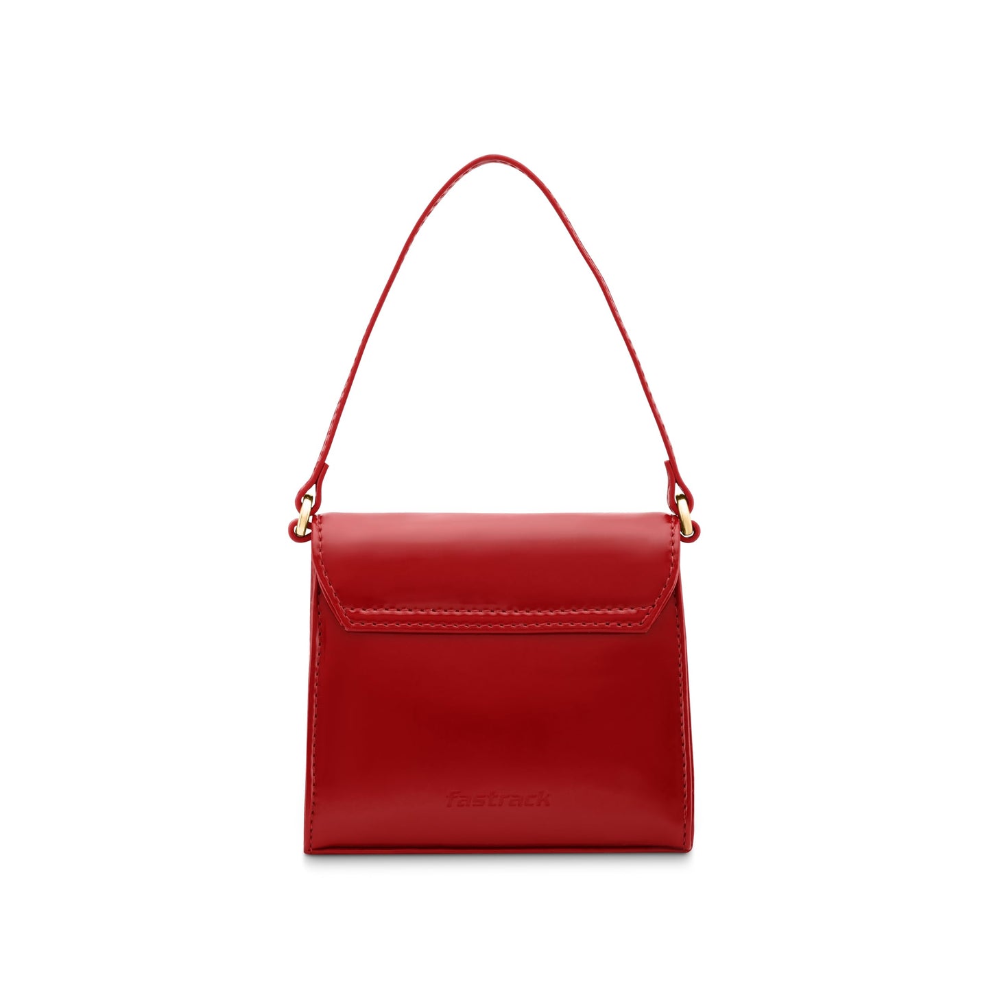 Fastrack Luscious Red Party Handheld Bag for Women | Bag for Casual Carry | Party Handbag