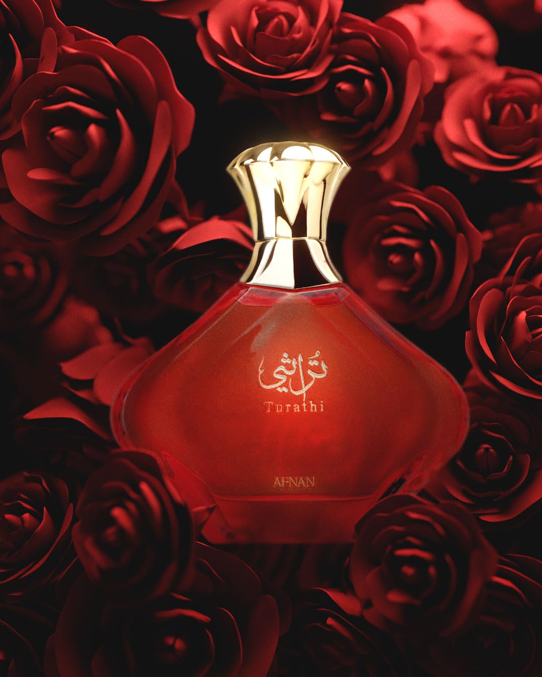 AFNAN Turathi Femme Red Eau de Parfum for Women, 90 ML