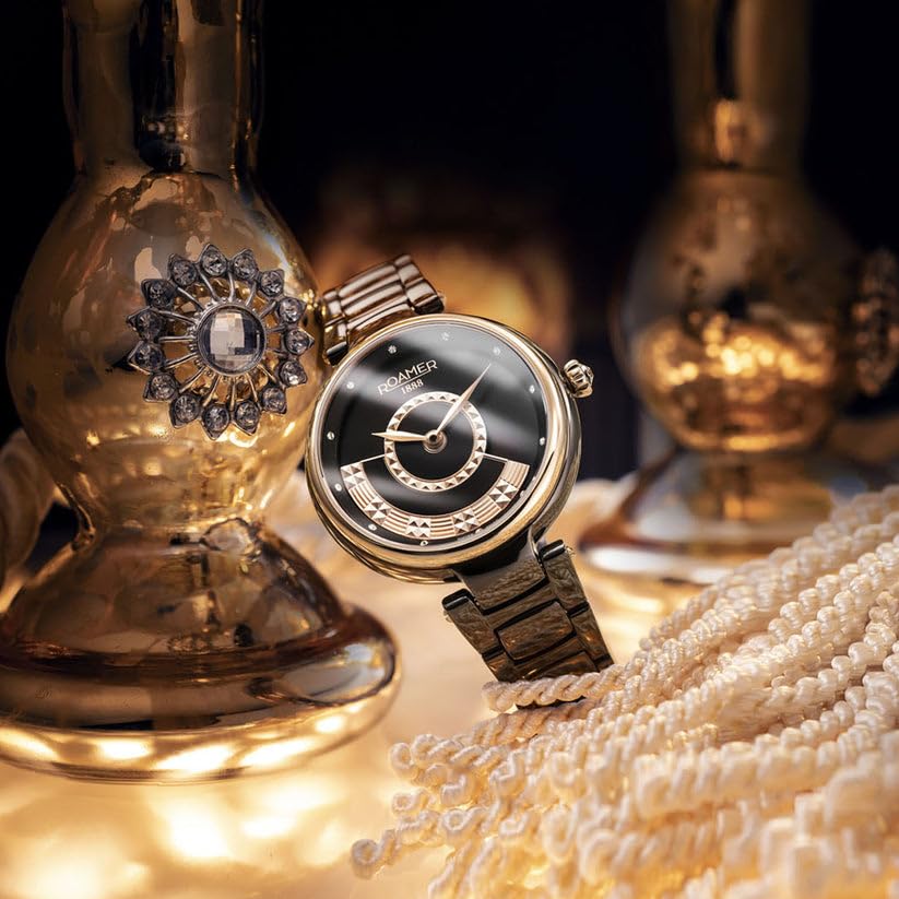 Roamer Women's Lady Mermaid Analog Brass Watch 602857 43 60 50