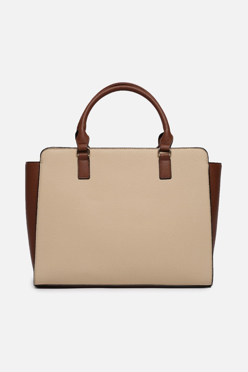 Allen Solly Women Colourblocked And Textured Laptop Handbag