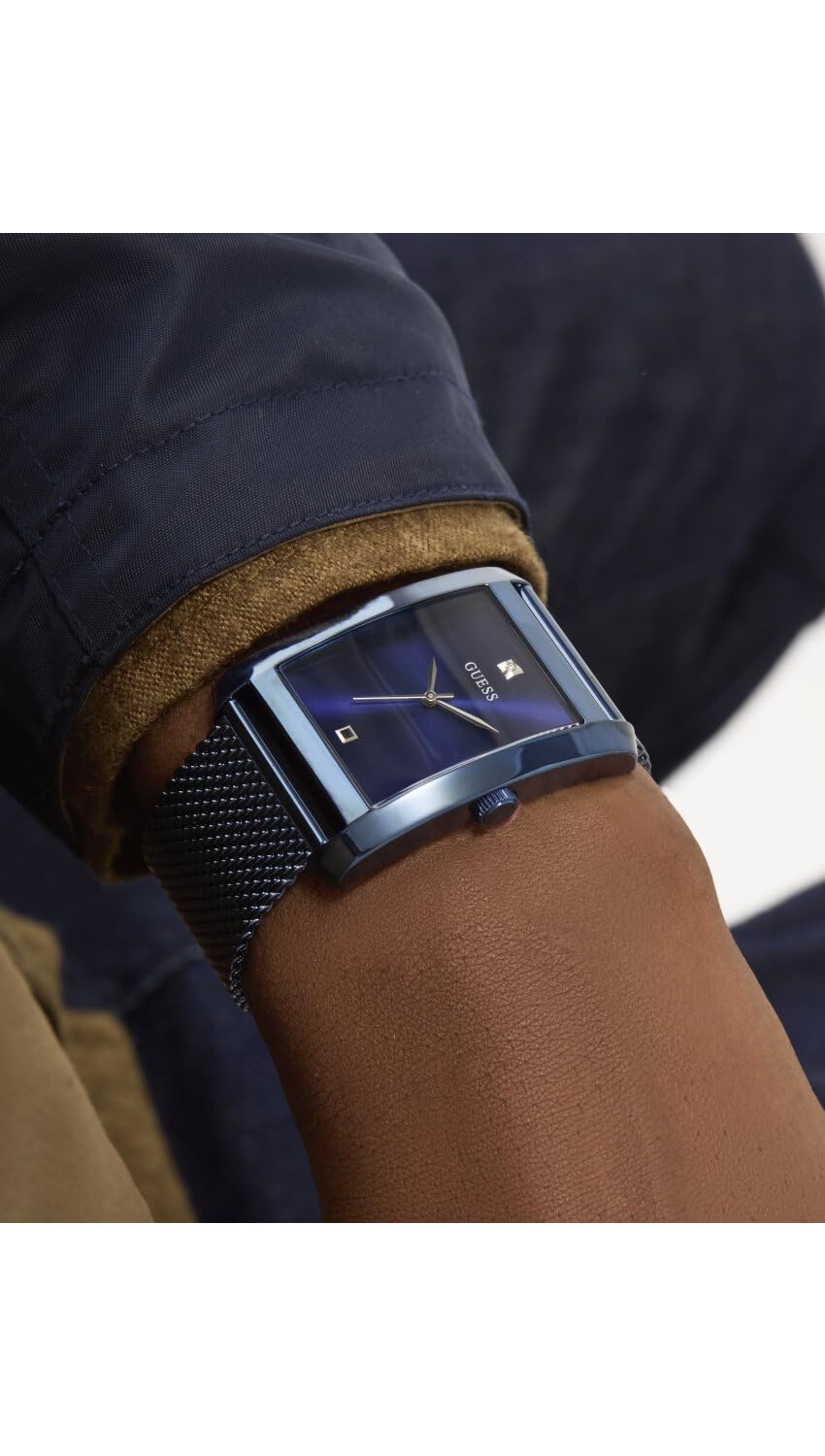 GUESS Analog Blue Dial Men's Watch-GW0898G2