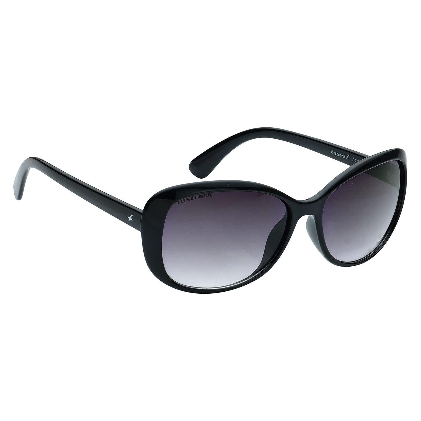 Fastrack Purple Oval 100% UV protected Sunglasses for Women