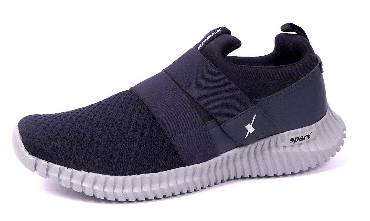 SPARX Trending Men's Footwear for Outdoor/Official/Running/Walking Shoes SM-406 Navy Grey UK-8