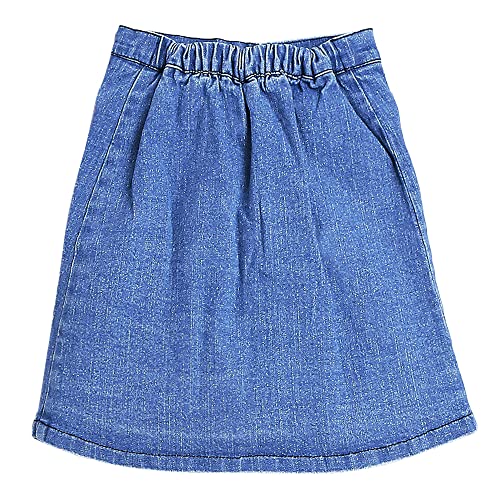 Hopscotch Girls Cotton Solid T-shirt and Skirt Set In Black Color For Ages 3-4 Years (JIG-3082399)
