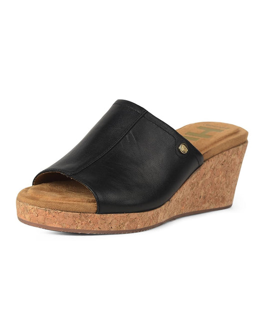 Hush Puppies Casual mule wedge heel sandals for Women
