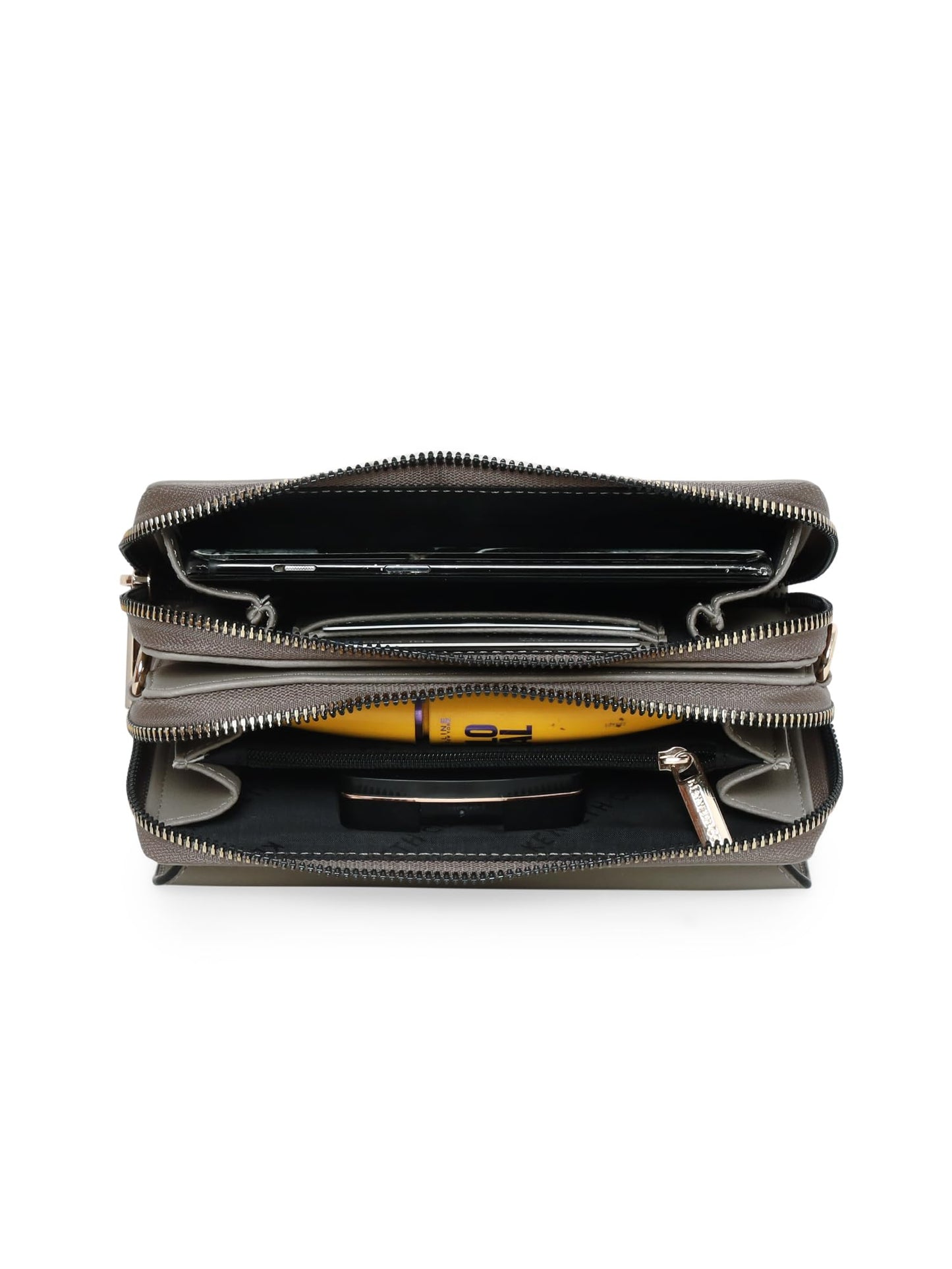 KENNETH COLE stylish & trendy Women's Broxa Flap Over Sling Bag | Ladies Purse Handbag for Women and Girls