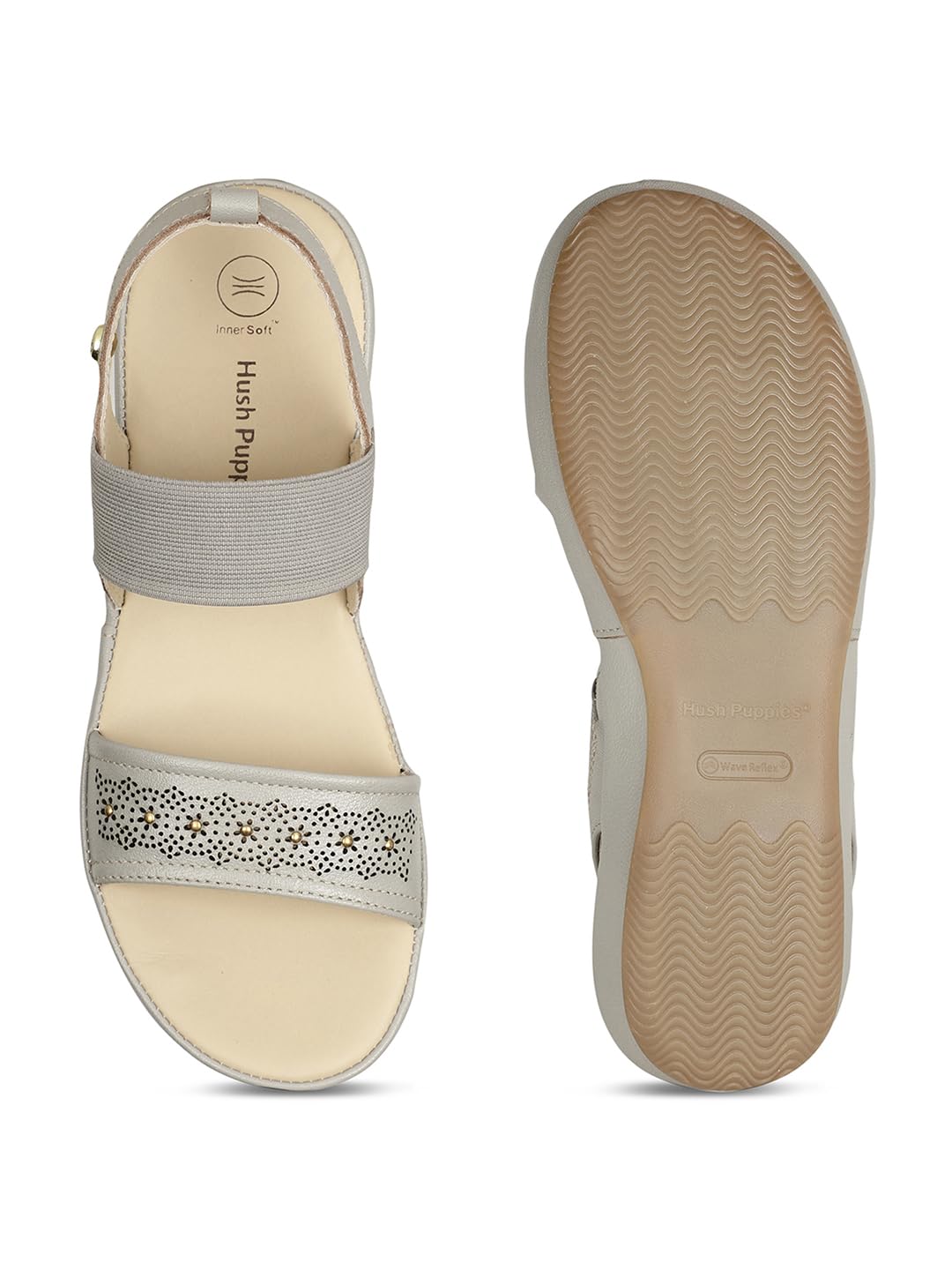 Hush Puppies Women's CIA SANDAL Formal (6642782_GREY_6 UK)